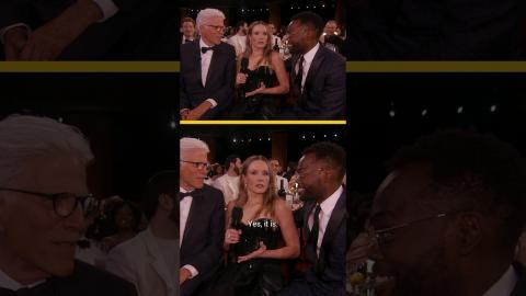 At least they'll always have Paris. #SAGAwards #KristenBell #TheGoodPlace