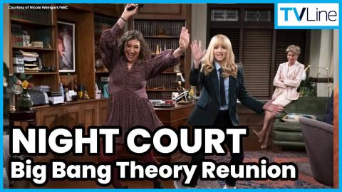 Big Bang Theory Reunion | Mayim Bialik Talks Night Court With Melissa Rauch