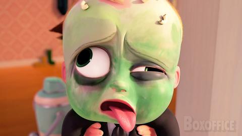 Baby Vomit Attack | The Boss Baby | CLIP