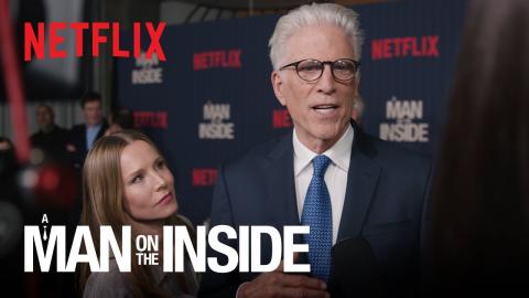 Kristen Bell reunites with Ted Danson at the A Man on the Inside premiere | Netflix