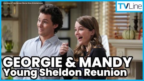 Georgie & Mandy's First Marriage Thanksgiving | Young Sheldon Reunion First Look