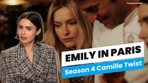 Emily in Paris 4x05 | Camille Twist Reaction