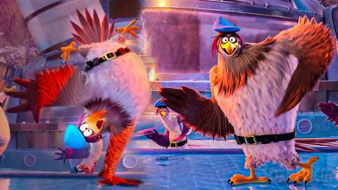 Angry Birds VS Eagles Break Dance Battle | The Angry Birds Movie 2 | CLIP