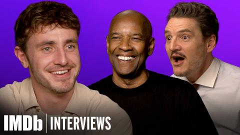 GLADIATOR II Interview With Paul Mescal, Denzel Washington, Pedro Pascal & More! | IMDb