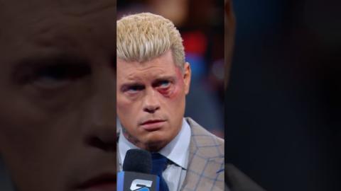 Cody Rhodes had to lie to his daughter about this injury… #WWE #SmackDown #CodyRhodes